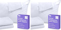 Set of 4 Pillow Protectors with Zipper Queen Size - 100% Resistant to Stains, Dust & Dirt - Washable Covers for Increased Pillow Lifespan…
