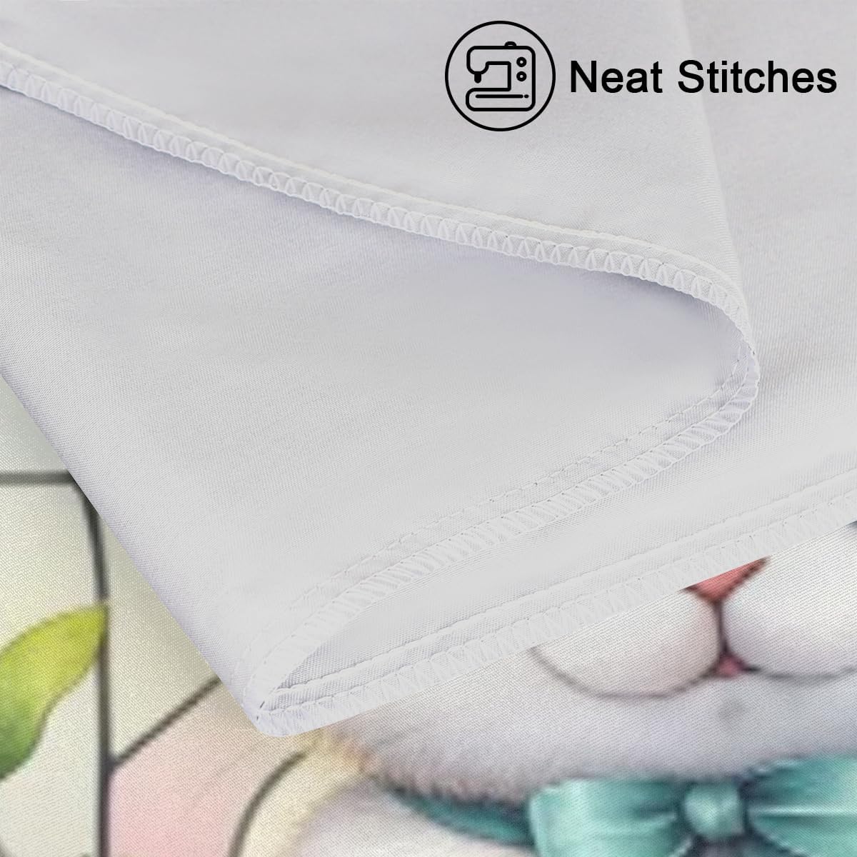Easter Egg Bunny Satin Pillowcase for Hair and Skin Soft Silk Pillow Cases with Envelope Closure Cooling Pillow Case Slip 15.99 Pillow…