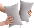 BEDSUM Tiny Pillows, 11x7 Mini Microfiber Small Pillow for Neck and Lumbar Support - Machine Washable Cushion for Office Desk…