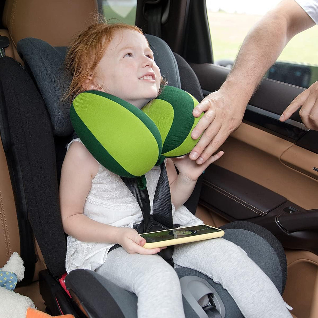 Infanzia Kids Chin Supporting Travel Neck Pillow, Helps Support Head and Neck, Comfortably Designed for Head, Neck, and Chin Support - Gift…