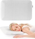 WarmInsula Thin Pillow 2.75" Memory Foam Ultra Pillow for Stomach and Back Sleepers Soft Yet Supportive Flat Stomach Sleeper Pi…