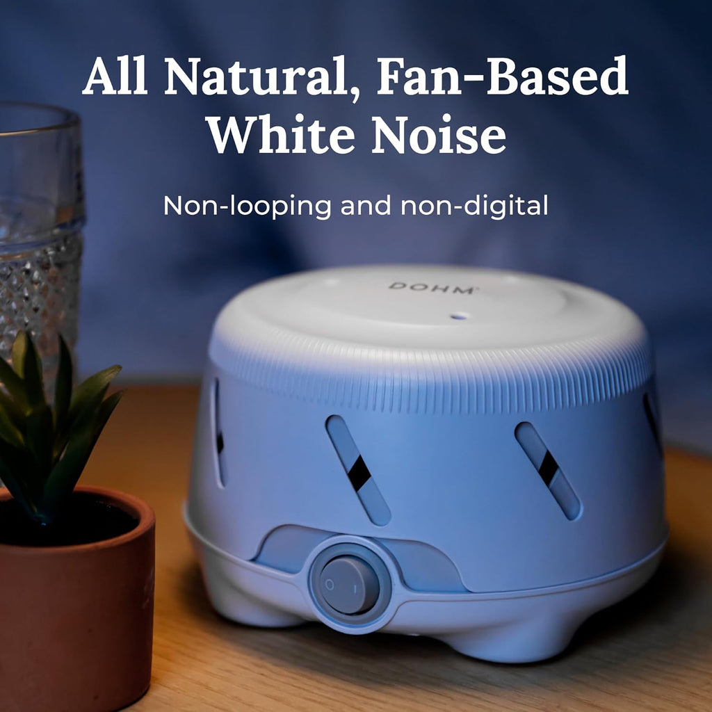 Yogasleep Dohm Uno 2 Pack White Noise Sound Machine, Real Fan Inside for Non-Looping White Noise,, Office Privacy & Meditation fo…