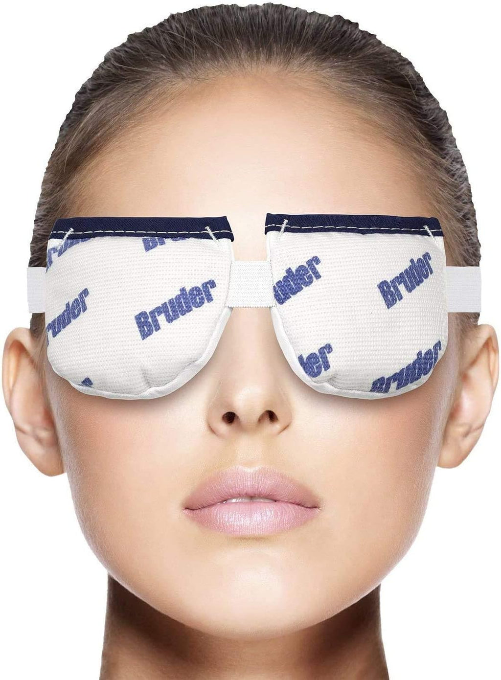 Bruder Moist Heat Compress | Microwave Activated Mask | Reusable, Washable, Non-allergenic | Fast Acting Relief for Dry Eye and Other…