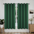 Joydeco Blackout Curtains 63 Inchs Long 52 Wide Black Out Curtains 2 Panels, Thermal Insulated Long Curtain& Drapes Room Darkening Grommet…