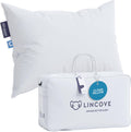 Lincove Cloud Natural Canadian Down Pillow, White Luxury Sleeping Pillow - 625 Fill Power, 500 Thread Count Cotton Shell, Made in Canada…