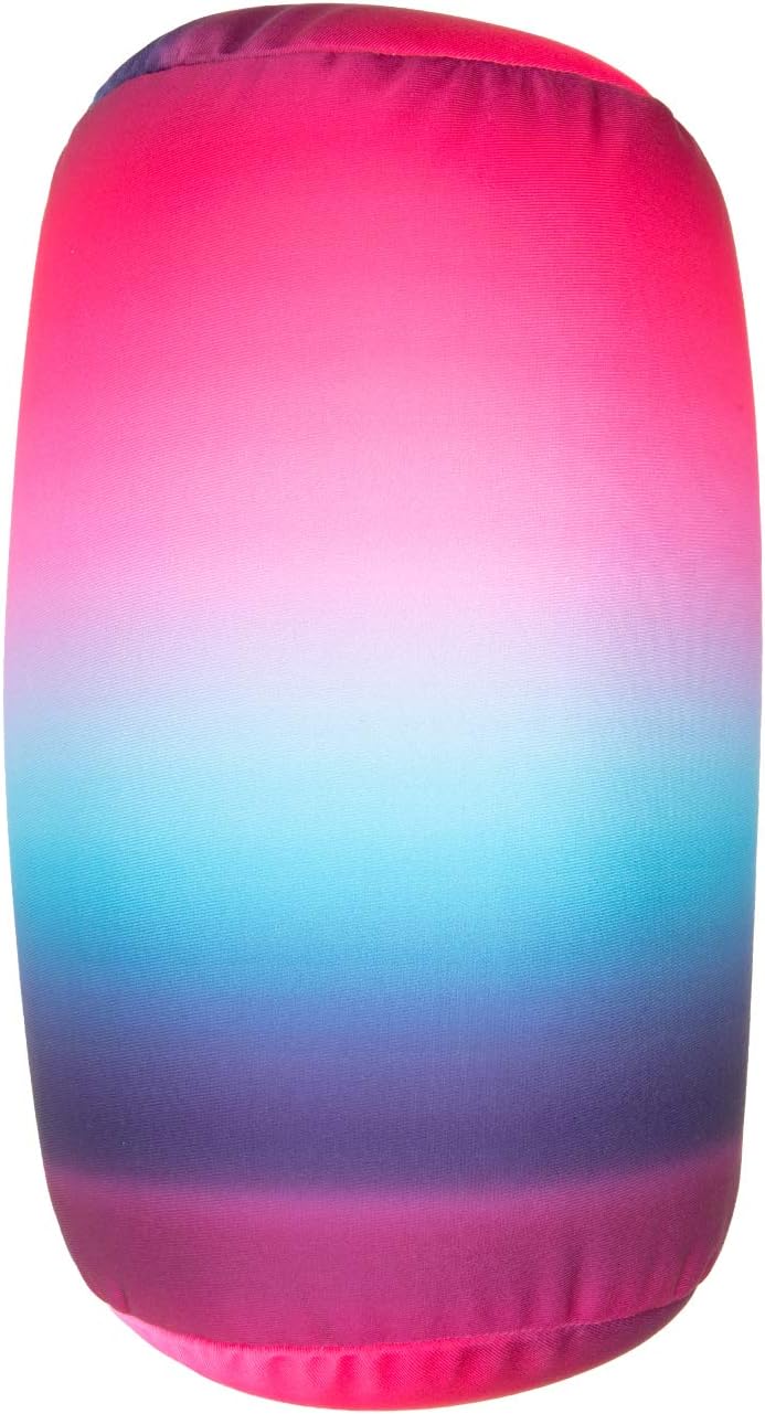 Squishy Microbead Neck Pillow, 7Inch x 12Inch Soft Travel Body Bed Pillow Bean Pillow for Kids Adult Chair Sleeping Car Seat, Fun…