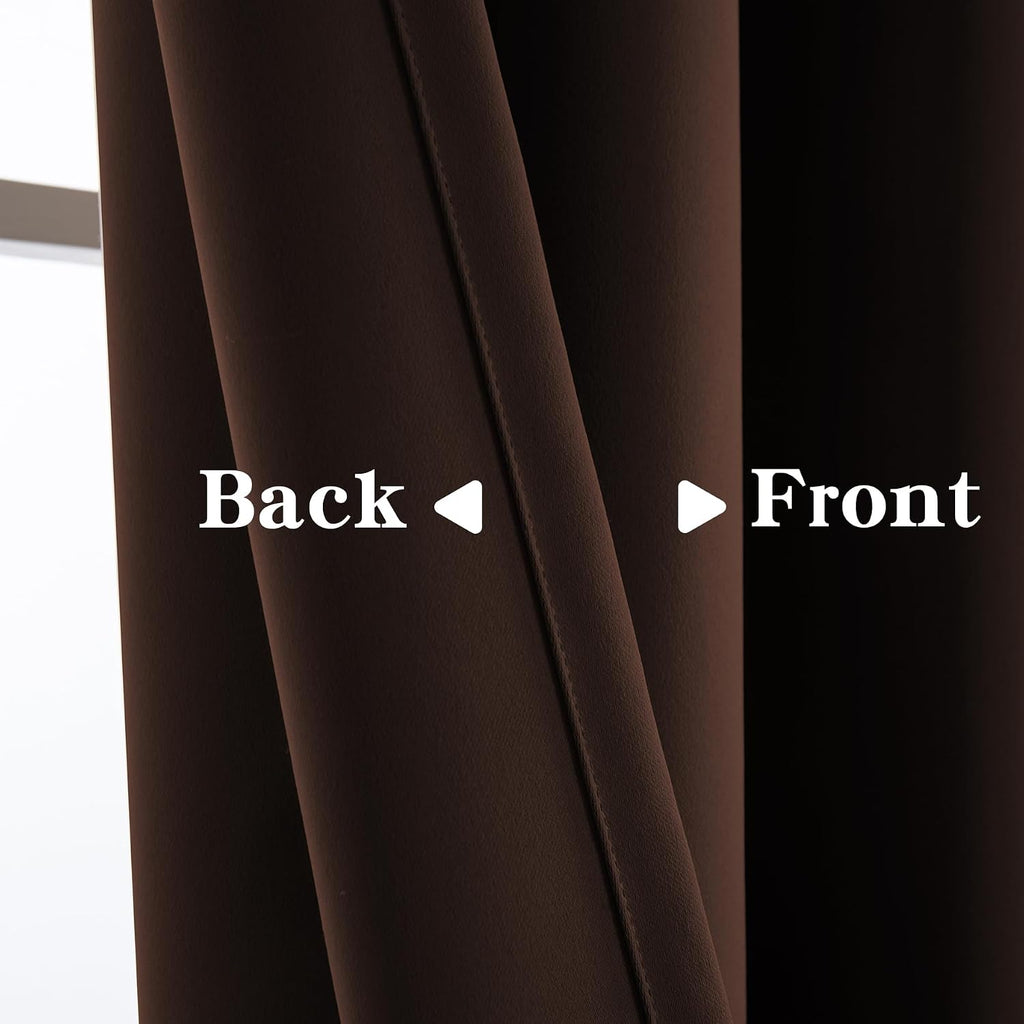 Igemaeve Custom Curtains for Living Room 1 Panel, Blackout Curtains Thermal Insulated, Grommet Light Blocking Drapes for Bedroom Windows Lu…