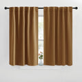 NICETOWN Blackout Window Curtains for Camper - (Gold Brown Color) 42x40 Inch, 2 Panels Set, Thermal Insulated Room Darkening Blackout…