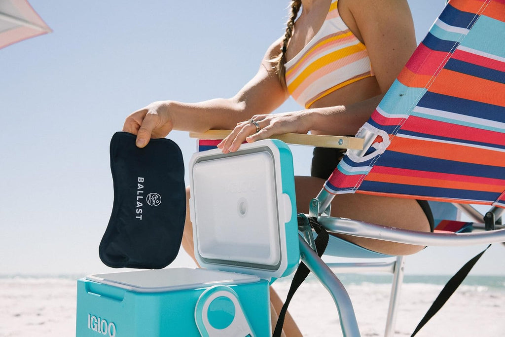 Ballast Cooling Gel Pack (Single Pack) - Cooling Pack Accessory, Ballast Beach Pillow Accessory - Cool Down On a Hot Day