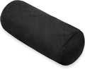 1Middleone 1 MIDDLE ONE Bolster Pillow with Removable Velvet Cover, Round Cylinder Neck Roll Pillow for Head, Back, Leg Support, Decorative…