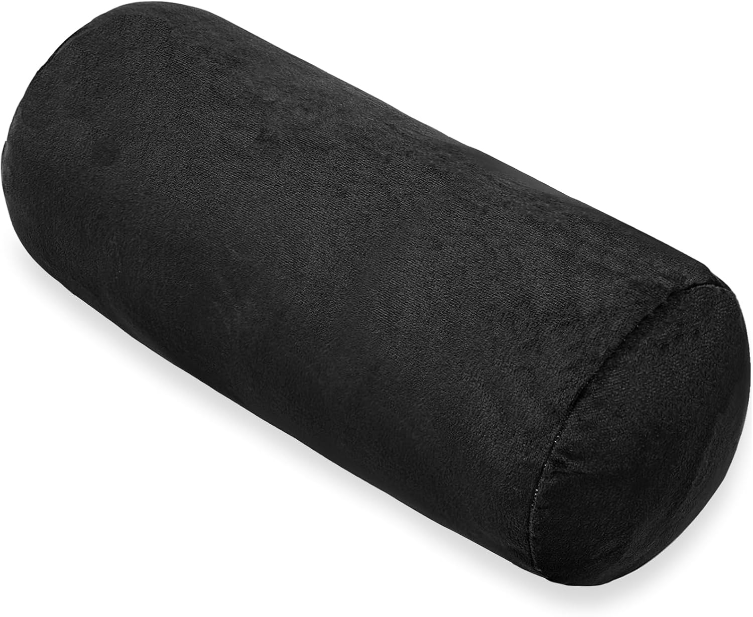 1Middleone 1 MIDDLE ONE Bolster Pillow with Removable Velvet Cover, Round Cylinder Neck Roll Pillow for Head, Back, Leg Support, Decorative…