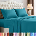 Utopiabedding Utopia Bedding King Size Sheet Set – 4 Piece Bed Sheets, Soft and Breathable Microfiber, Includes 1 Fitted Sheet, 1 Flat Shee…