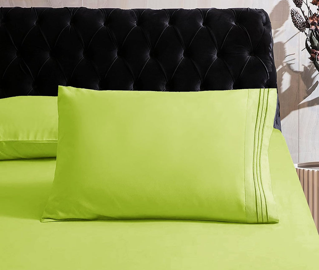 MocassiLuxuryBedding Mocassi Twin Sheet Set - Luxury Hotel 1800 Premier Bedding Sheets & Pillowcases - Ultra Soft Breathable & Cooling Bed…