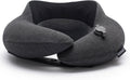 Keemall Inflatable Neck Pillow, Premium Travel Neck Pillow for Airplane Headrest Sleep - 3rd Generation, Double Comfort Plane Pillow for…