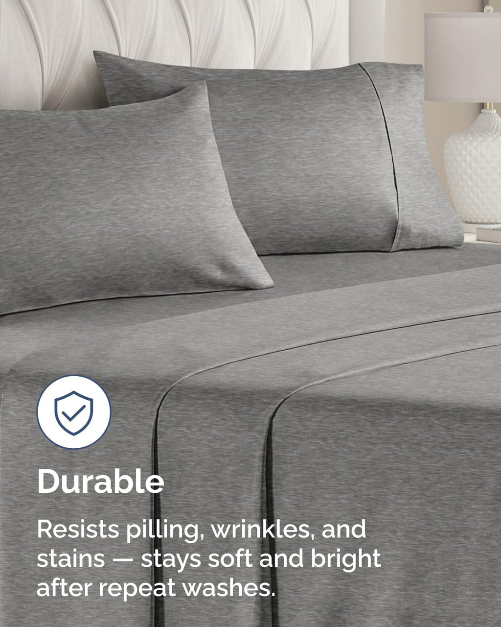 King Standard Pillow Cases Set of 8 - Ultra Soft Hotel Quality Pillowcase Covers - Comfy & Wrinkle Free - Shrink & Fade Resistant…