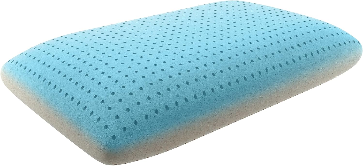 Serta Perfect Sleeper Copper Infused Memory Foam Pillow, Oversized Traditional, White