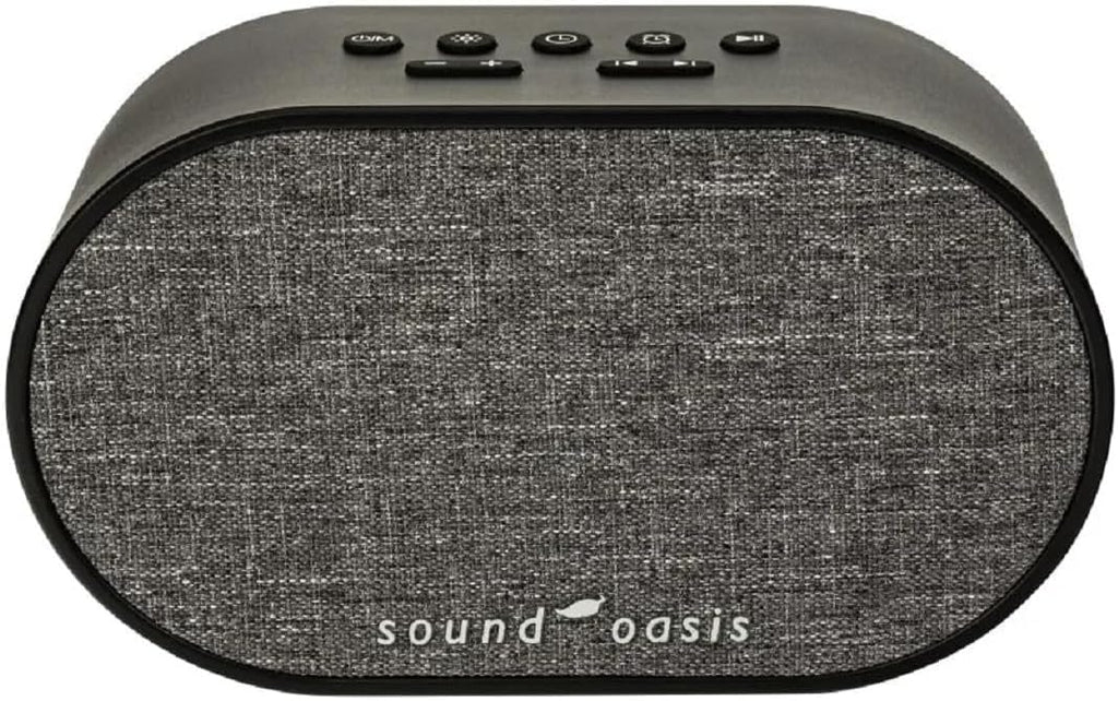 SoundOasis Sound Oasis® Bluetooth® Sleep Sound relaxation System® Alarm Clock - Sleep Better, Manage and Mask Tinnitus, 30 Built-in…