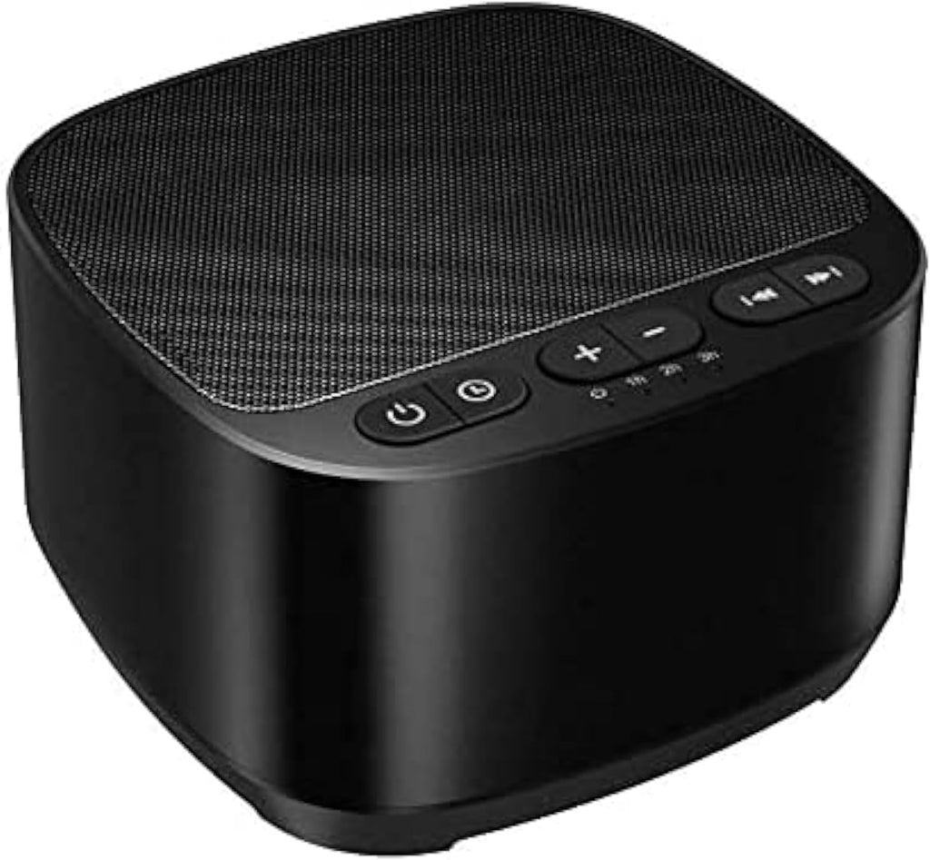 Magicteam Sleep Sound White Noise Machine with 40 Natural Soothing Sounds and Memory Function 32 Levels of Volume Powered by AC or USB and…