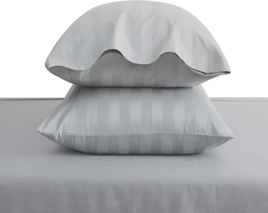 ShunjieHome 100% Egyptian Cotton Pillow Cases Set of 2, Standard Size 400 Thread Count Cooling Pillowcases, Soft and Breathable Pillow Cove…