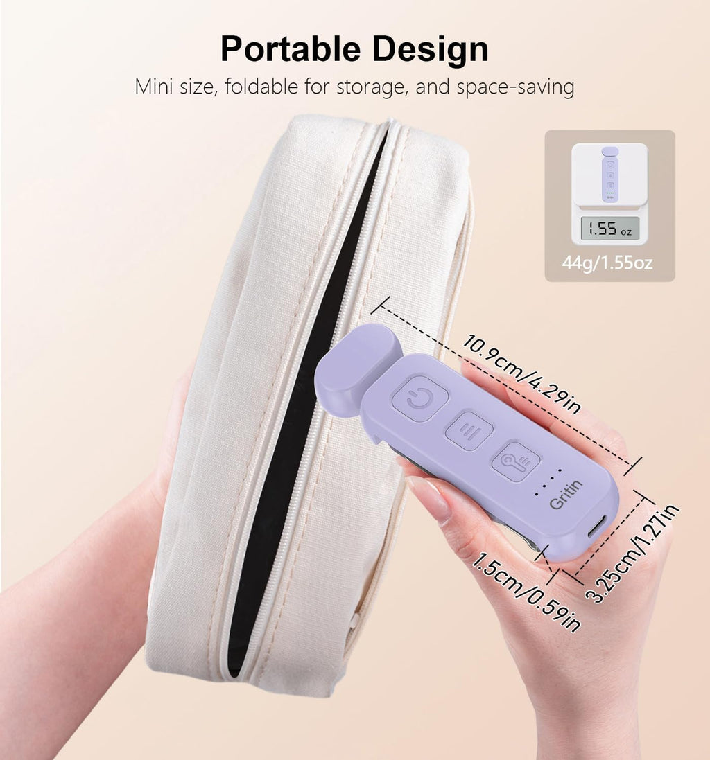 Gritin Reading Light, Book Light for Reading in Bed - Eye Caring 3 Colors, 5-Level Dimmable Brightness, Long Lasting, Compact Size…
