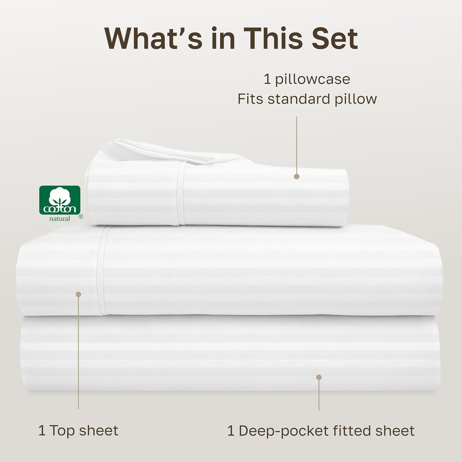 CaliforniaDesignDen California Design Den Soft 100% Cotton Twin XL Sheet Set, 400 Thread Count Good Housekeeping Award Winner, Silky Smooth…