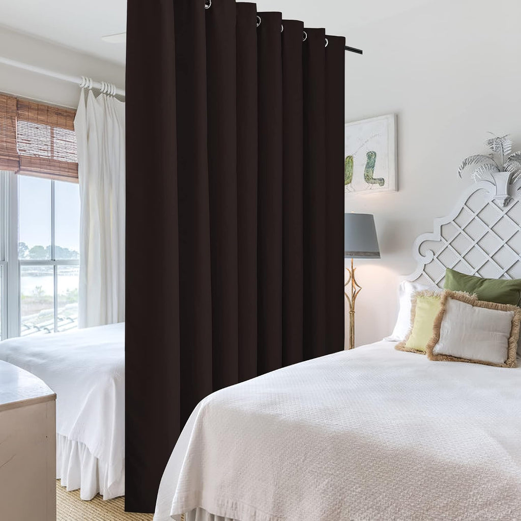 Rybhome RYB HOME Blackout Room Divider Curtain Energy Efficient Furniture Protected Extra Large High Ceiling Panel for Wall Space/Living Ro…
