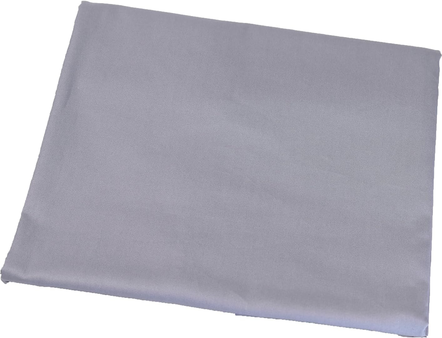 MoonRest Bed Wedge Cover, 100% Cotton Pillowcase for Wedge - Universal Fit for Wedges Up to 27” Wide- 24” X 24” X 12”, Smoky Cotton