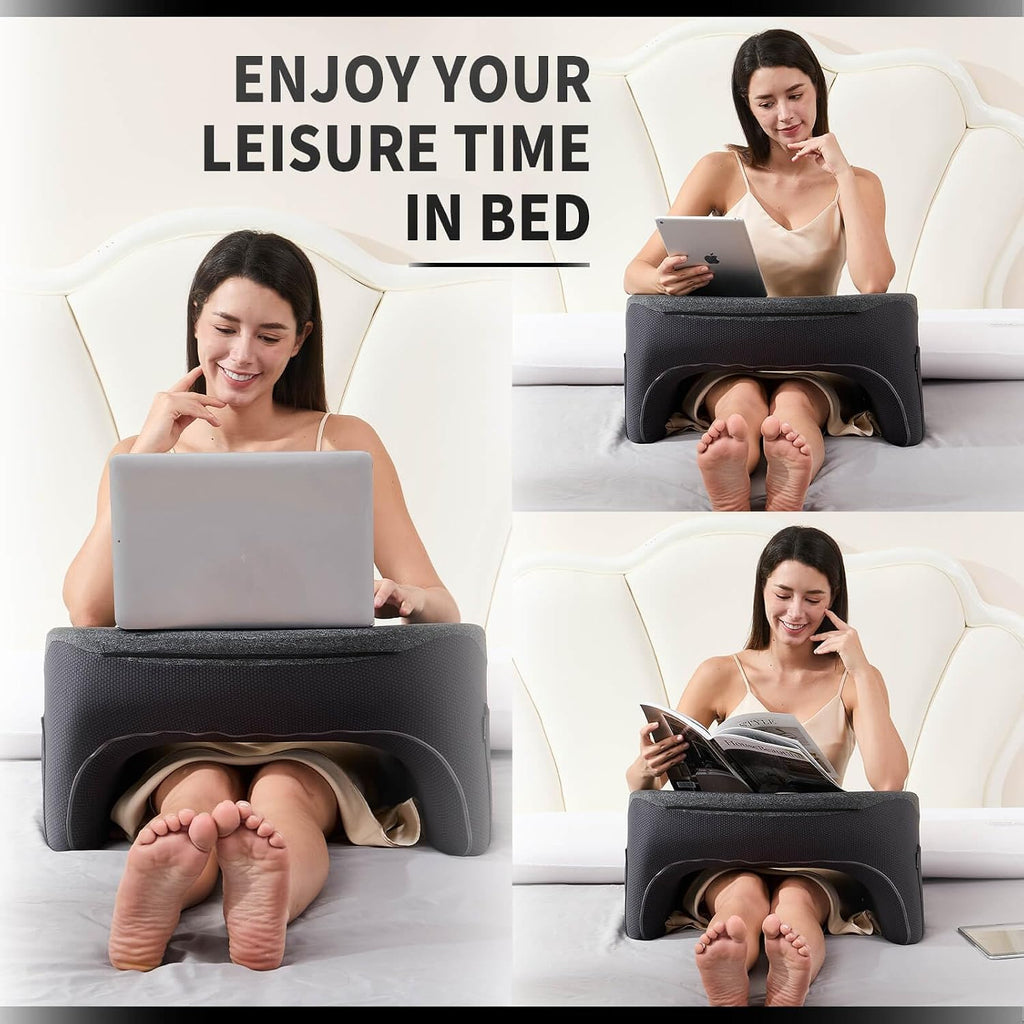 cooloo8 Reading Pillow, Lap Desk, Laptop Pillow for Lap, Large Gaming Pillow for Reading, Working, Gaming or Sitting in Bed Floor…