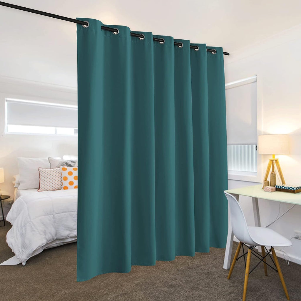 Rybhome RYB HOME Room Separator Privacy Curtains Blackout Room Divider Curtains Thermal Insulated for Patio Sliding Glass Door Living Room…