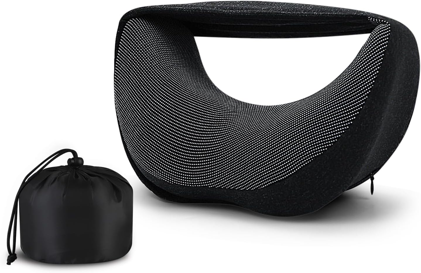 StayCoolThisSummer 3-in-1 Memory Foam Travel Neck Pillow – Adjustable, Machine Washable & Portable for Airplane, Car, Office – Converts to…