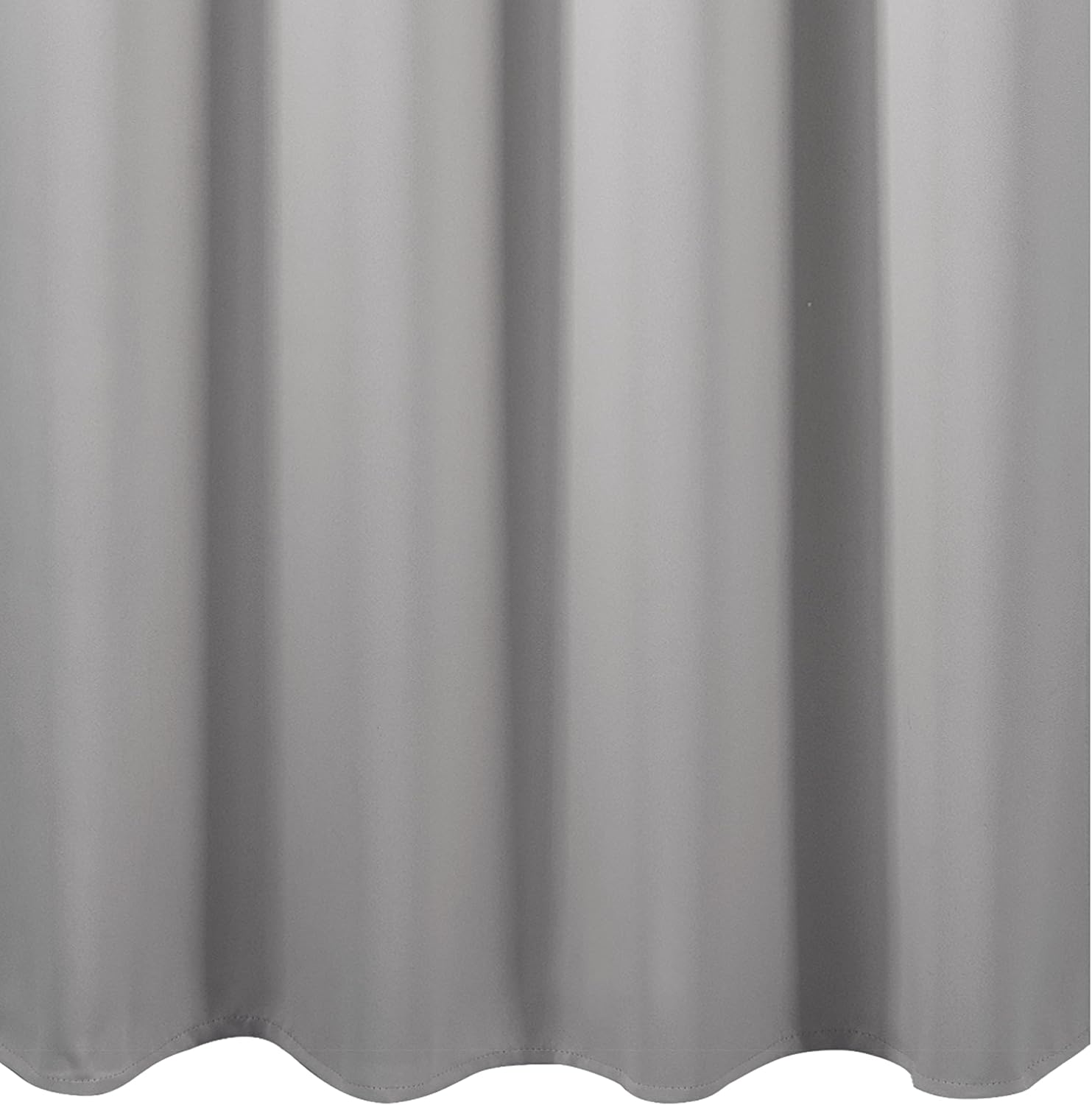 Lemomo Blackout Curtains 52 x 45 inch/Light Grey Curtains Set of 2 Panels/Thermal Insulated Room Darkening Bedroom Curtains 45 inch Grey