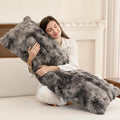 Zonli Fluffy Body Pillow for Adults, Fuzzy Faux Fur Body Pillow with Shredded Memory Foam, Adjustable Support for Side Sleepers, Pregnancy…