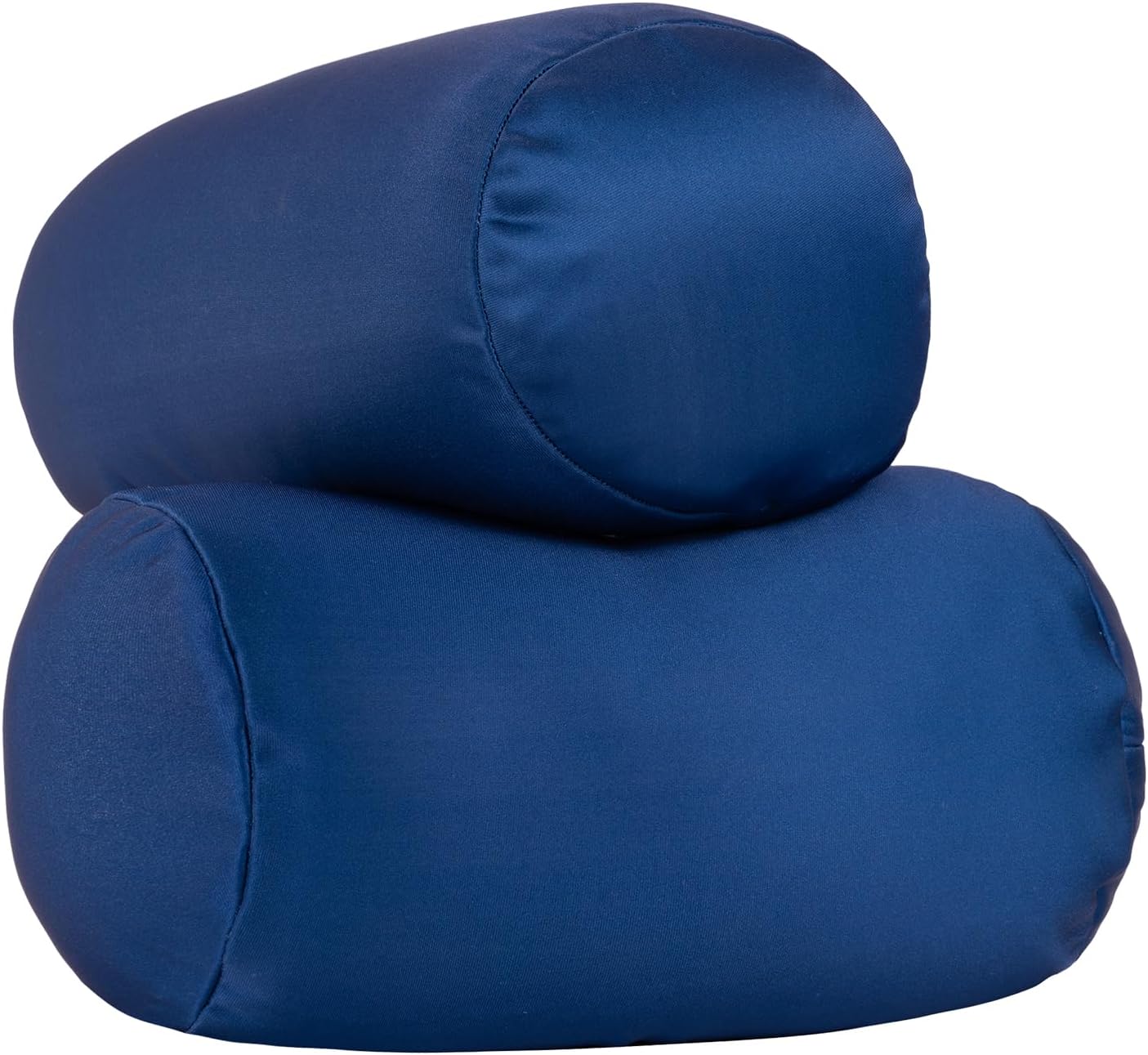 2Pcs Microbead Bolster Tube Neck Bed Body Pillows, 12 x 7 inches Squish Bean Bag Microbead Pillow for Sleeping Home Travel Neck Lumbar…