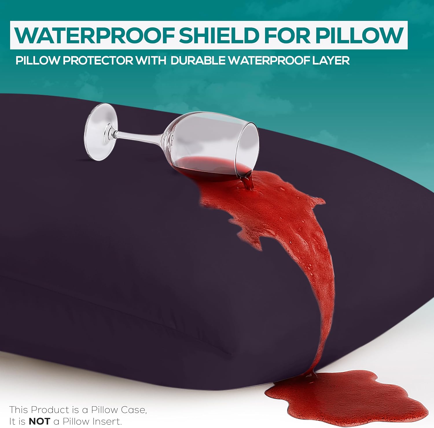 Utopiabedding Utopia Bedding 100% Waterproof Pillow Protectors with Zipper King Size (Set of 2), Bed Bug and Dust Mite Proof Zippered Pillo…