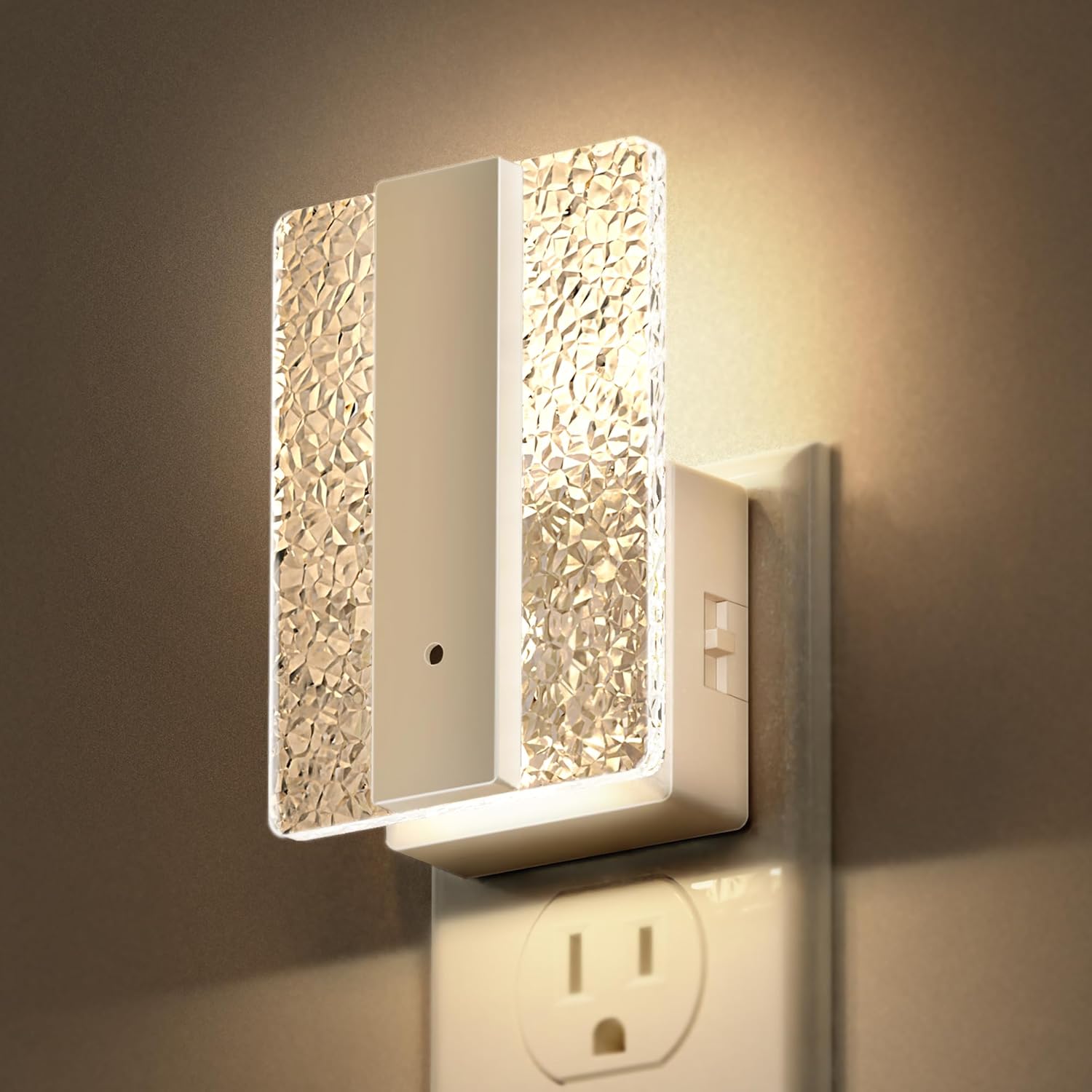 DORESshop LED Night Lights Plug Into Wall, Mordern Night Light with Dusk-to-Dawn Sensor, Dimmable Decorative Nightlights, Adjustable…
