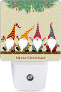 Christmas Santa Claus Dusk to Dawn Night Light, Auto Sensor Lamp Home Indoor Stairway Kitchen Corridor, Night Lights Plug into Wall…