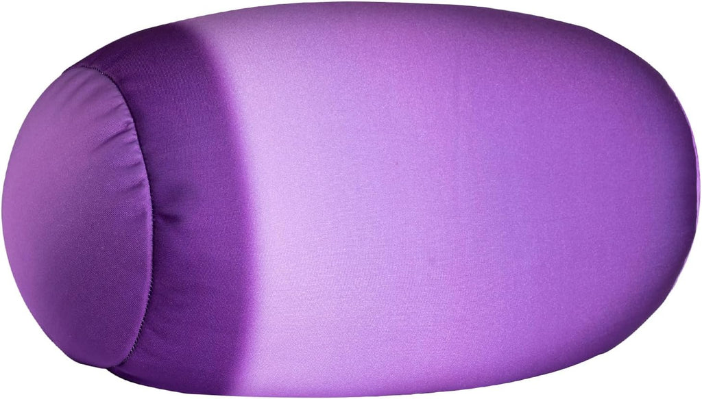 Squishy Microbead Neck Pillow, 7Inch x 12Inch Soft Travel Body Bed Pillow Bean Pillow for Kids Adult Chair Sleeping Car Seat, Fun…