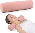Cozyth Cervical Roll Pillow, Medium Soft Memory Foam Neck Round Pillow Cylinder Bolster Pillow for Sleeping, Round Neck Support for Bed…