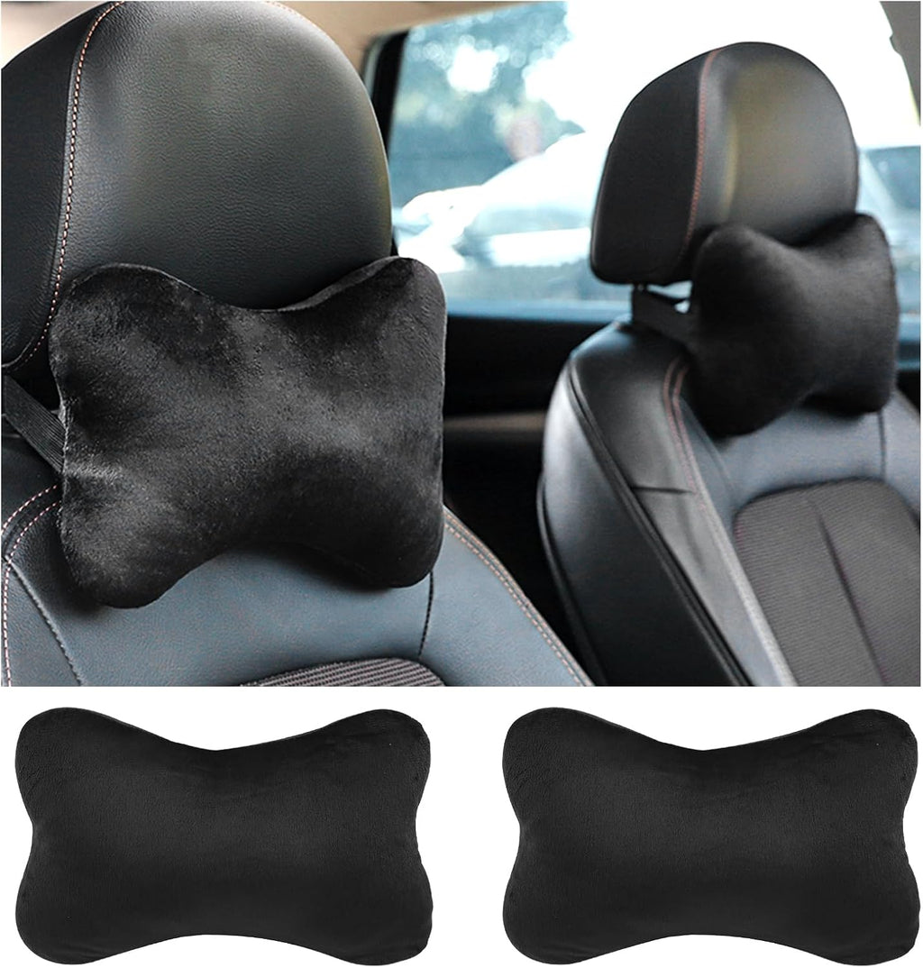 2PCS Car Headrest Pillow, Soft & Comfortable Car Neck Pillow for Driving Fatigue Relieve, All-Season Universal Cars Head Rest Pillows…