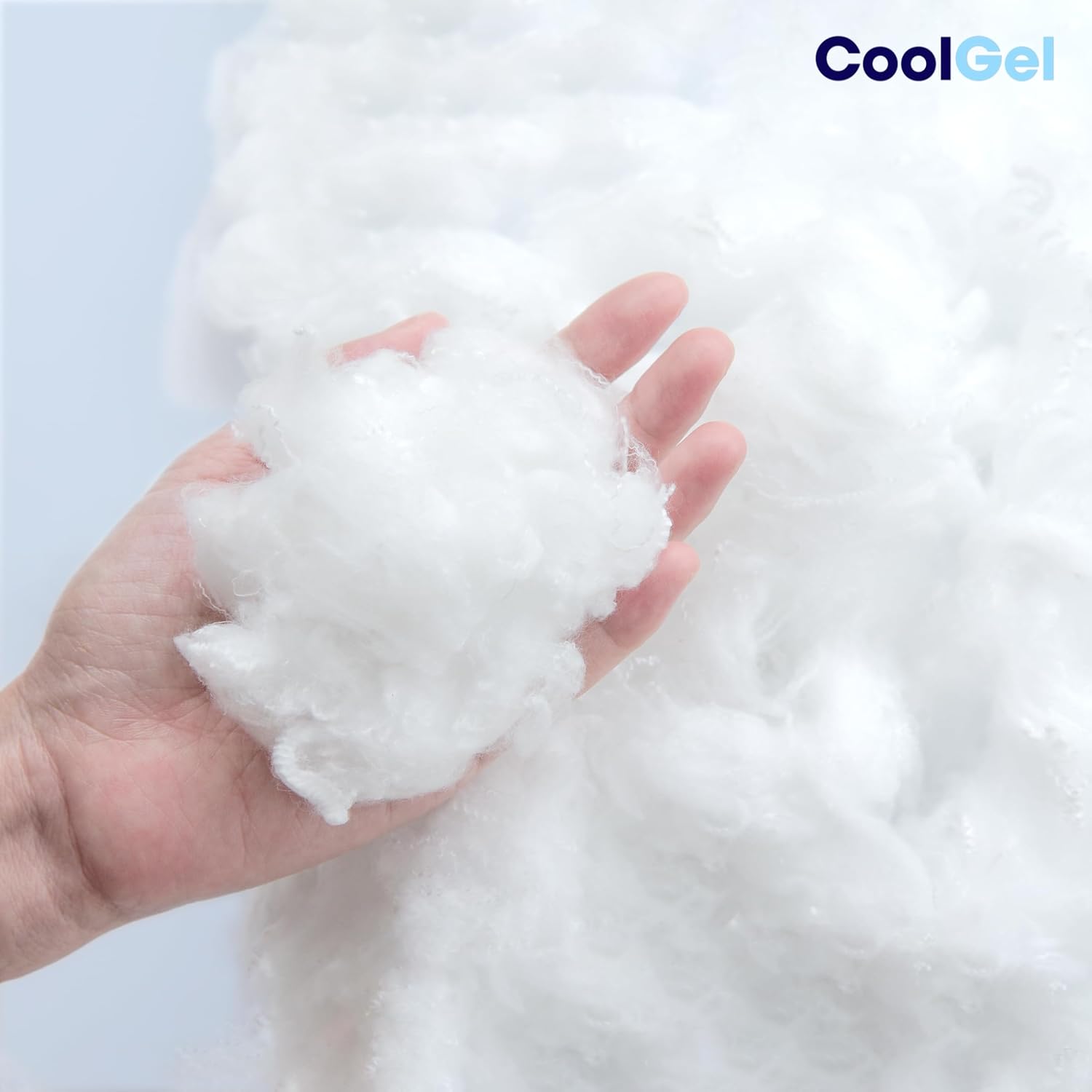 Coolgel COOL GEL Down Alternative Pillow, Soft and Comfortable (1, King (U.S. Standard)) White