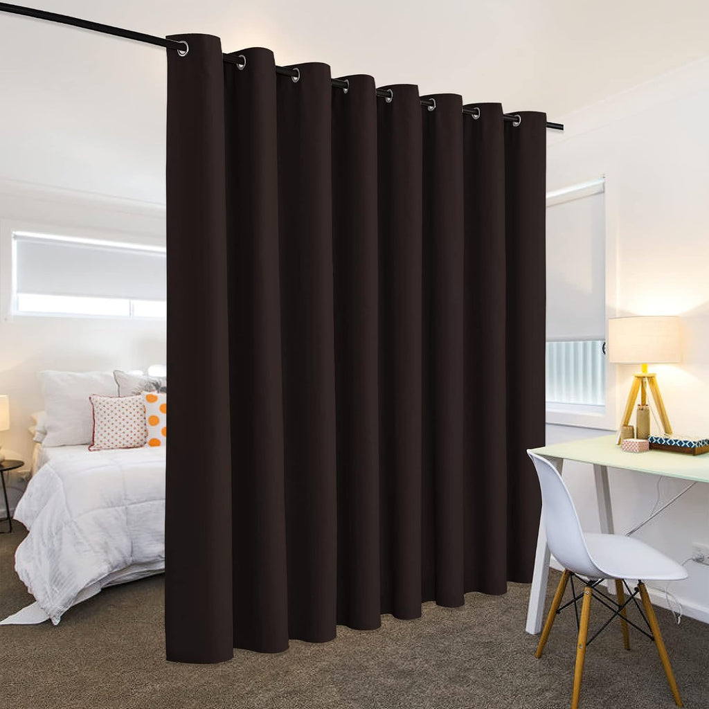 Rybhome RYB HOME Blackout Room Divider Curtain Energy Efficient Furniture Protected Extra Large High Ceiling Panel for Wall Space/Living Ro…