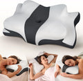 Cozyplayer True Cooling Cervical Neck Pillow for, Ergonomic Side Sleeper Pillow for Neck Support, Odorless Orthopedic Contour Memory Foam…