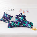 Aimuan Dinosaurs Reading Pillow Bed Rest Wedge Backrest Pillow with Arms Back Support for Sitting Up in Bed Cushion Incline Rest Sleeping…