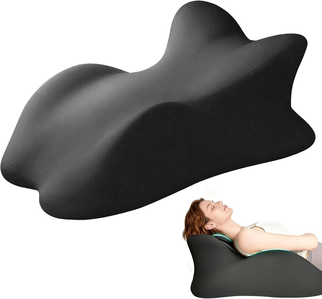 Cililave Extra Large Size Memory Foam Ergonomic Pillow – Prone Support Orthopedic Pillow for Sleeping, Reading & Back Body Pillow Su…