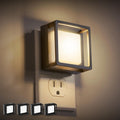LED Night Light, DORESshop Night Lights Plug Into Wall [4 Pack] with Dusk-to-Dawn Sensor, Dimmable Nightlights, Adjustable Brightness for…