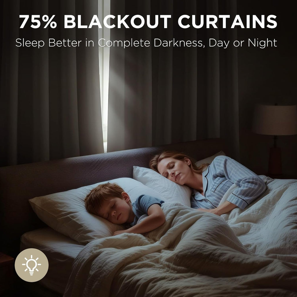 Joydeco White Velvet Curtains 84 Inches 2 Panels, Luxury Thermal Insulated Soft White Curtains for Bedroom & Living Room, Room Darkening Ve…