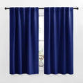 NICETOWN RV Curtains for Camper Windows - (Royal Blue Color) 42x50 Inch, 2 Panels Set, Thermal Insulated Room Darkening Blackout…