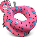 BCOZZY Kids Travel Neck Pillow (3-7 Y/O)- Patented Soft Toddler Pillow for Head & Chin Support in Car Seat, Airplane, and Road Trip…