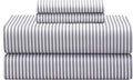 Featherstitchnewyork Feather & Stitch Softest 100% Cotton Sheets, 300 Thread Count Percale Weave Bedding, 16" Deep Pocket, Cooling Sheets,…