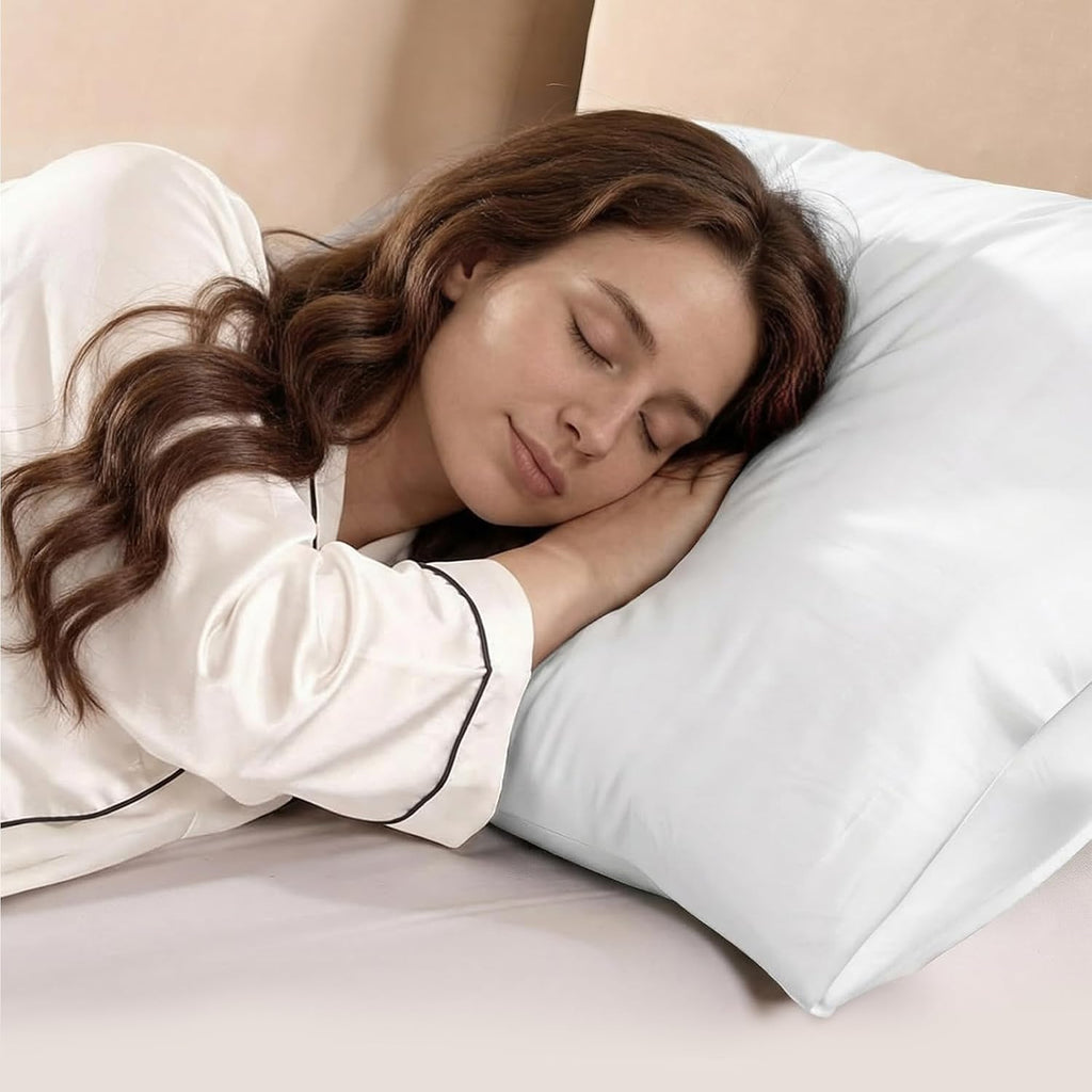 Surefit Washed Ultra-Chill Cooling Pillowcase Set of 2 for Hot Sleepers, Crisp and Silky Pillow Cover with Envelope Closure, King…